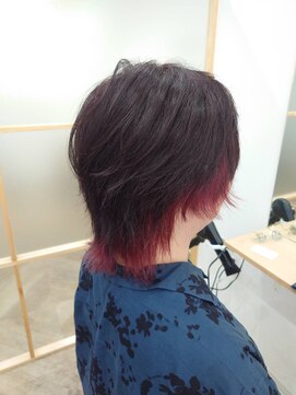 レイ 津田沼(Lei) ボブ/前髪/こなれミディ/オリーブベージュ/ウェーブパーマ/韓国