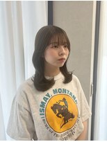 ソア 並木坂(Soa)&nbsp;韓国スタイル/ミディアムレイヤーカット／透明感カラー