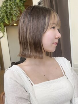 ビューレイギンザ(VIEW LEI GINZA) インナーカラー×ボブ