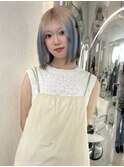 韓国/ハイトーンカラー/ワンホンヘア/レイヤーカット/髪質改善