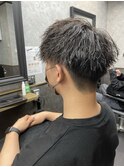 ツイストスパイラルパーマ マッシュ メンズカット 葛西メンズ
