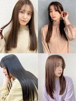 エッジ(EDGE)の写真/【大分駅】高技術のスタイリストがあなたに合うメニューをご提案!縮毛矯正で汗や湿気に負けない艶サラ髪を!