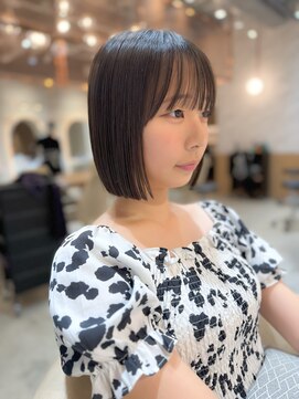 ロンド エスポワール 錦糸町(Lond espoir) [澤口]イメチェン外ハネボブ美髪ワイドバングレイヤーショート