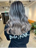 海外white ash balayage