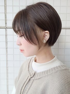 エリマ 横浜西口(elima) 横浜西口ショートカットくびれショートベージュカラー韓国40代