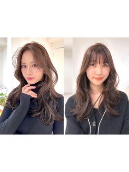 結んでも可愛い小顔にみえる天使の羽バング☆トレンドのレイヤーカットで朝のスタイリングも簡単に◎