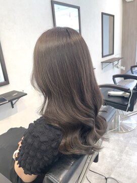 ラベル(RABEL.) 透明感グレージュカラー