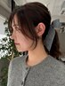 【結んでも可愛い◎】顔周りカット＋スタイリング