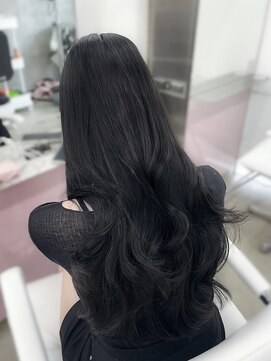 エヌアイ オモテサンドウ(ni omotesando) グレージュ/レイヤーカット/暗髪カラー　上野