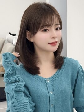 アマトウキョウスマートサロン(AMA TOKYO×Smart Salon) くびれレイヤー/顔まわりカット/レイヤーカット/小顔ヘア