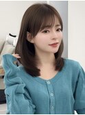 くびれレイヤー/顔まわりカット/レイヤーカット/小顔ヘア