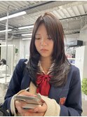 韓国風　レイヤーカット