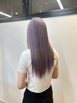 ピスタ(PiSTA) 黒髪カタログ/クラゲヘアー/オリーブグレー/千葉駅