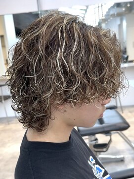 フィフス 渋谷(fifth) 渋谷シャドウパーマハイライトパーマ波巻きスパイラルパーマ