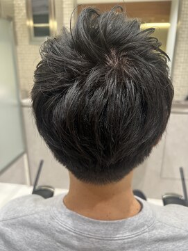 アップバング/メンズカット/バーバー/ビジネスマン/リクルート