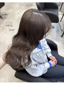 リンドトウキョウ(LINDO TOKYO) ミルクティーグレージュ♪