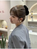 ブリーチなしWカラーで色素薄めolive beige