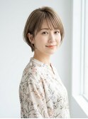 大人ハイトーンショート