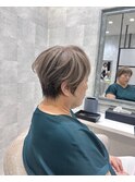 白髪ぼかし/脱白髪染め/脱白髪染めハイライト/透明感