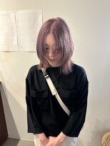 デン(den) ピンクラベンダーグレー