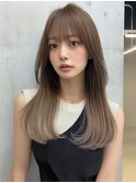 レイヤーカットハイレイヤー顔周りカット韓国風レイヤー髪質改善