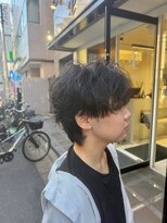 エラン トウキョウ 学芸大学店(elan tokyo) メンズカット+緩めシャドウパーマ