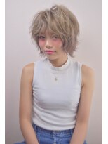 イマジン 川越(IMAGINE)&nbsp;【IMAGINE】センター分けバングが可愛いショートスタイル