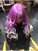 ファンシーカラーボリュームロング