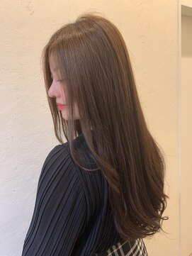 ニーフ 恵比寿(neaf) ミルクベージュ　ロングスタイル　長野優樹