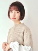 【BEHIVE高橋】 ミニボブ×インナーカラー