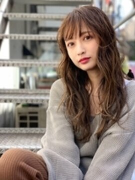 ケアリー 武蔵小杉(Carelly) ボブカーキグレージュ大人かわいいフェザーバングマッシュ