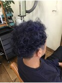 パーマ+カラー