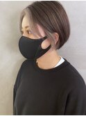 フェイスフレーミング×ショートボブ