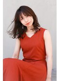 レイヤーカット◇ミディアムスタイル◇