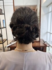 人気！ラメアレンジで華やかアップスタイル　【延山styling】