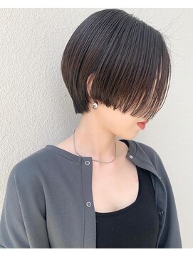 モリオ フロム ロンドン サッポロファクトリー店(morio FROM LONDON) 【morio札幌】札幌ショート　大人かわいい黒髪ハンサムショート