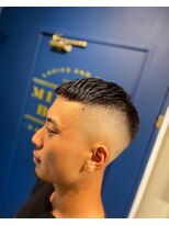 ミリオンバックス 御徒町店(Million Backs)&nbsp;ツーブロックマッシュ/スキンフェード<理容室>[メンズ/御徒町]