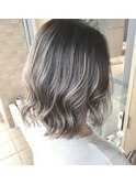 大人女性のデザインカラー・ハイライトバレイヤージュ【豊見城】
