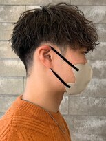 ニアウ 太田店(Niau)&nbsp;ツイストスパイラルパーママッシュメンズパーマ波巻きパーマ