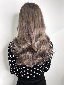 アルマバイロサ(ALMA by ROSA) グレージュ×シールエクステ/担当rui