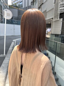 キャンバス バイ ネオリーブ 横浜西口(Canvas by neo.) 切りっぱなしボブ 外ハネ ボブ