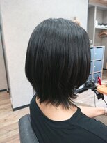 ナチュラル 名取店(Natural)&nbsp;外ハネミディアムボブ