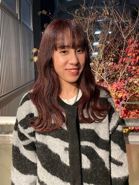 ツイギー 宮西店(TWiGGY) カシスレッドカラー