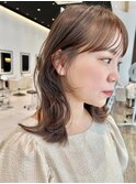 ミディアムレイヤー*レイヤーカット*くびれヘア*くびれミディ