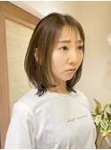 【YUYA】クビレヘア_ミディアムレイヤー_レイヤースタイル