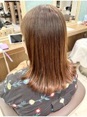 そのくせ毛おさまります!ツルツルストンの外はねミディアム