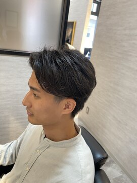 アントレース 池袋店(UNTRACE) センターパート×ニュアンスパーマ