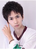 ナチュラル束感スパイキーショート