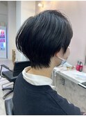 大人かわいい/ヨシンモリ/美髪/シルキーベージュ/前髪カット