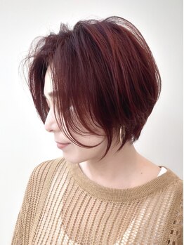 マイスタイルバイヤマノ 盛岡店(My j Style by yamano)の写真/大人女性の美しさを引き立てるグレイカラー♪ダメージレスな施術で、白髪をしっかりカバー◎